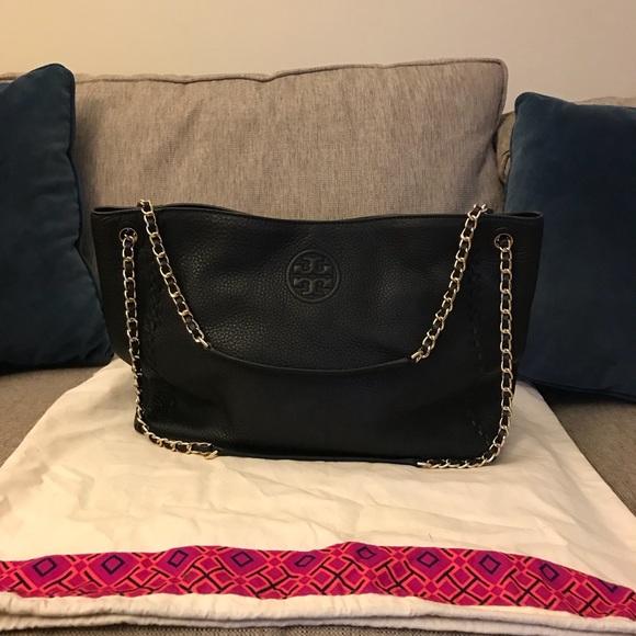 Tory Burch Tote with Stitching Details